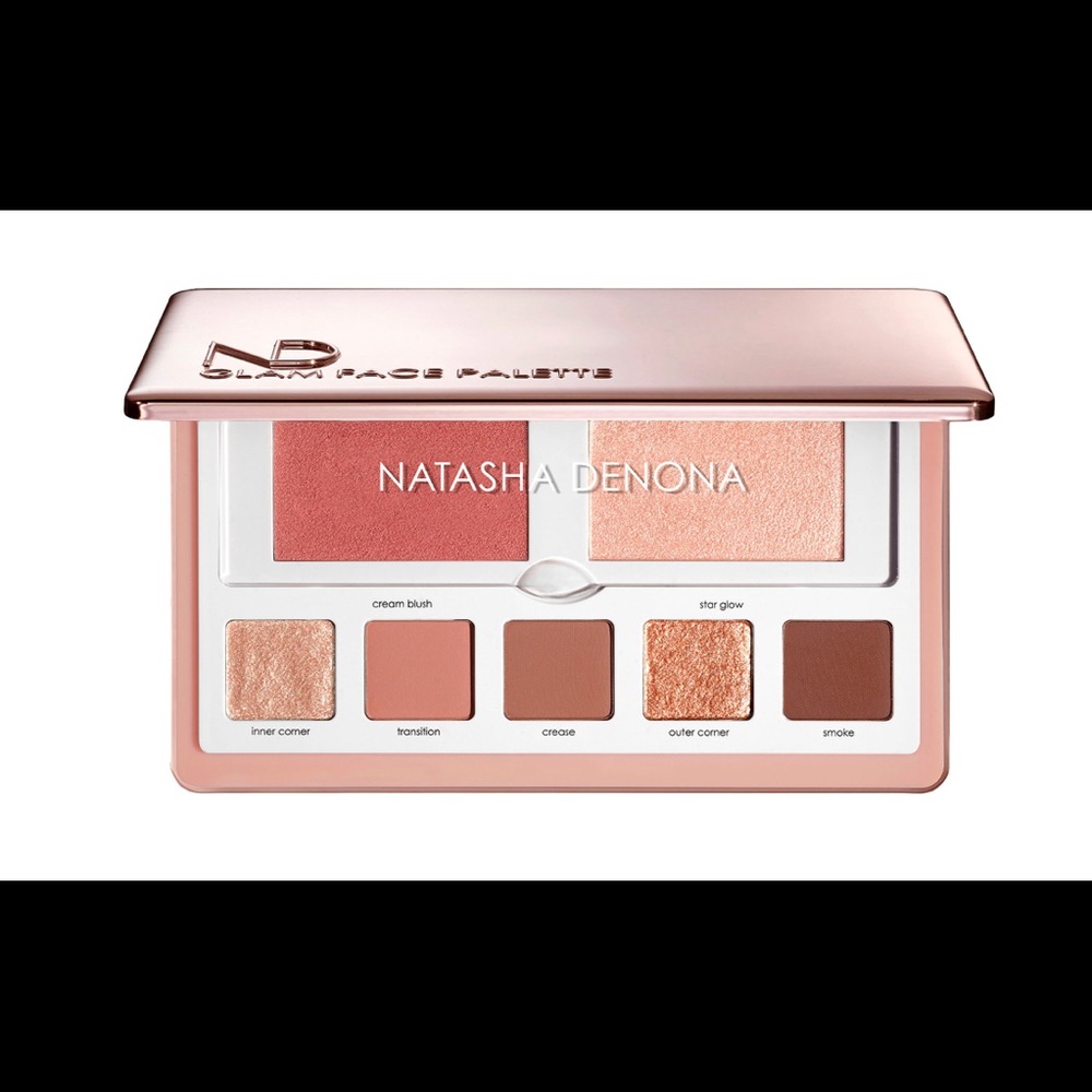 Natasha Denona Glam Face and Eye Palette Used 3x